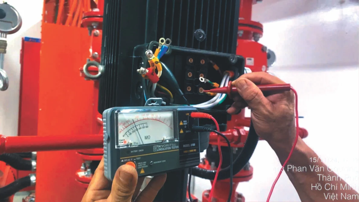 Hình ảnh minh họa dịch vụ Bảo trì & sửa chữa PCCC từ hồ sơ Lavita