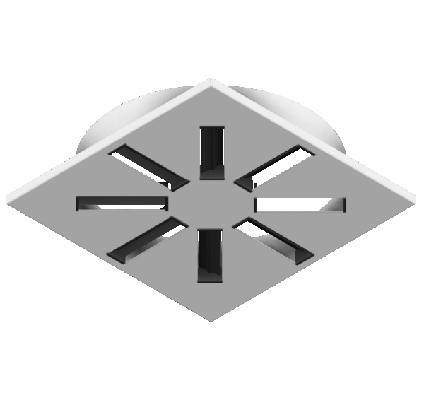 SWIRL SLOOTED DIFFUSER 300-8
