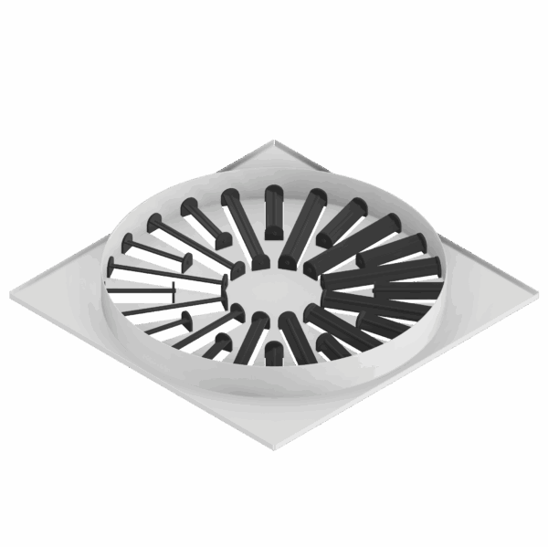 SWIRL SLOOTED DIFFUSER 500-24 - Image 2